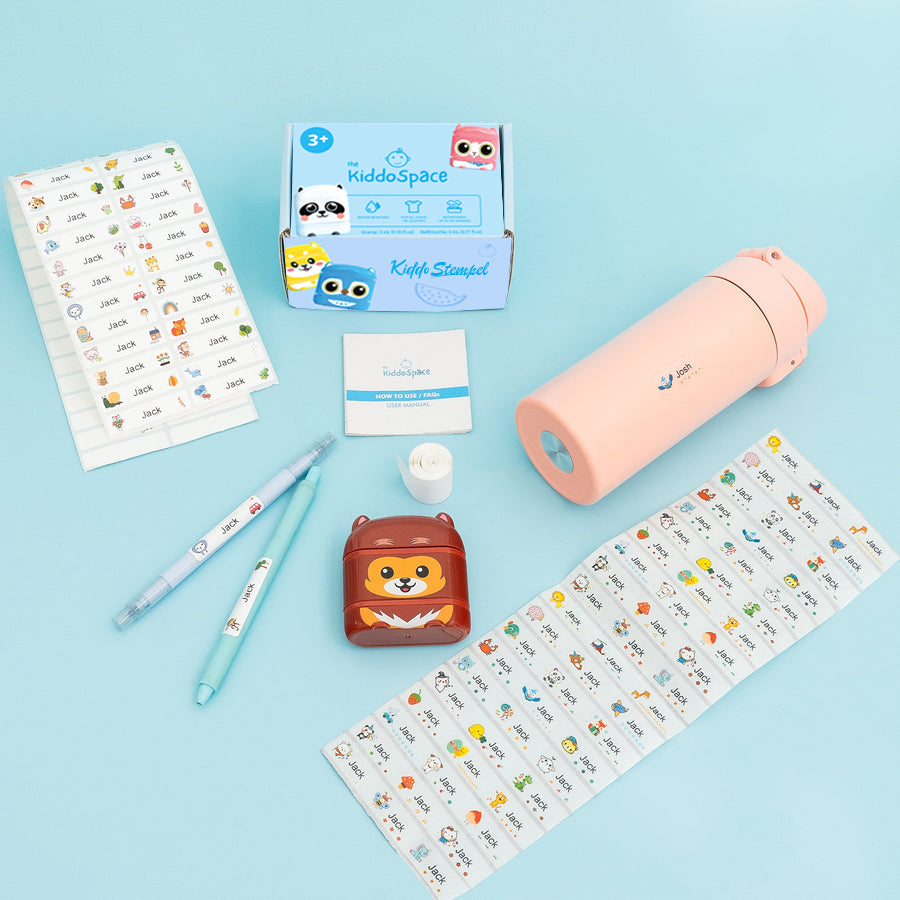 KiddoStempel 2.0 - Komplet Stemplingssæt