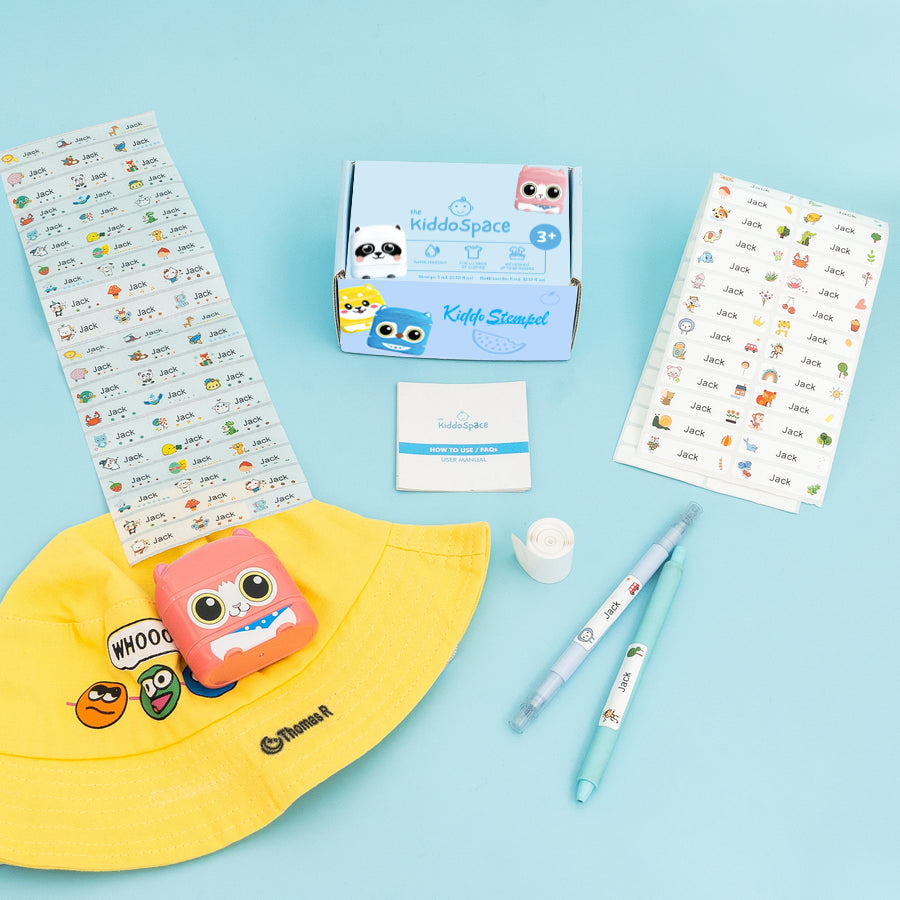 KiddoStempel 2.0 - Komplet Stemplingssæt
