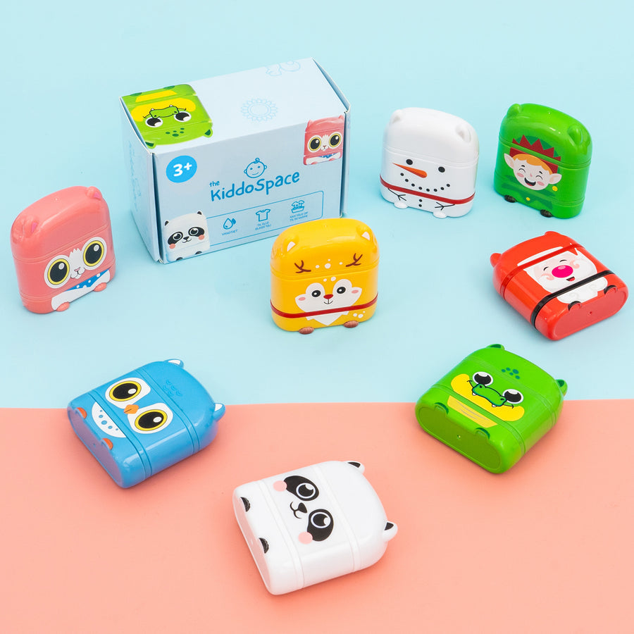 KiddoStempel™ - Personligt Navnestempel (Juleudgave 2025)