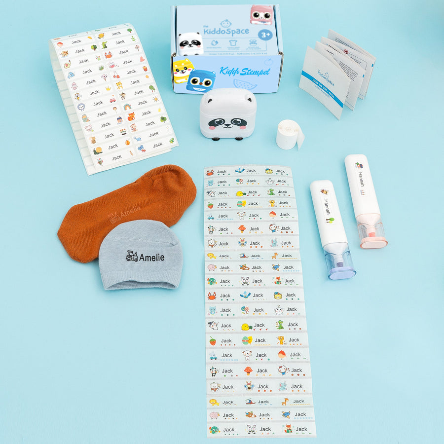 KiddoStempel 2.0 - Komplet Stemplingssæt
