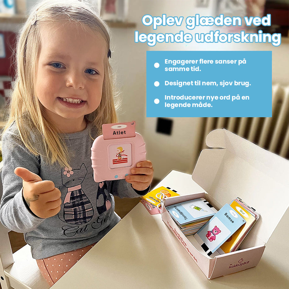 KiddoSpace Talende hukommelseskort
